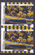 Argentinien Marke Von 1999 O/used (senkrechtes Paar) (A1-37) - Gebruikt