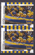 Argentinien Marke Von 1999 O/used (senkrechtes Paar) (A1-37) - Oblitérés