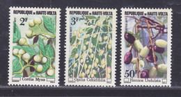 HAUTE-VOLTA N°  421 à 423 ** MNH Neufs Sans Charnière, TB (d0170) Fruits Sauvages - 1977 - Haute-Volta (1958-1984)