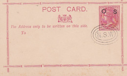 Australia NSW Postcard 1891 - Brieven En Documenten
