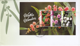 AUSTRALIA 2021 Flowers FDC MNH(**) #HS872 - Briefe U. Dokumente