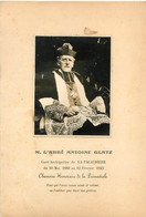 241121A - 42 LA PACAUDIERE M L'ABBE ANTOINE GLATZ Curé Archiprêtre - Document Décès Faire Part Religieux - La Pacaudiere