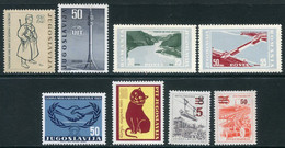 YUGOSLAVIA 1965 Six Complete Issues  MNH / **.  Michel 1113-15, 1124, 1133-35 - Unused Stamps
