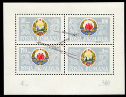 YUGOSLAVIA 1965 Ðerdap Dam Block  MNH / **.  Michel Block 10 - Nuevos