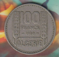 @Y@   Algerije   100  Francs   1950     (2203) - Algeria