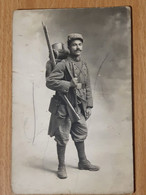 Rare Photo Militaire Soldat 172e Régiment D'infanterie Belfort, Forêt D'Apremont Meuse Janvier 1915, équipement - Guerra, Militari