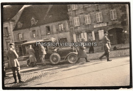 PETITE PHOTO LURE 1914/18 Alphonse BICHET VINS En GROS  PETAIN Sa ROLLS  65 Av; De La REPUBLIQUE - Lure
