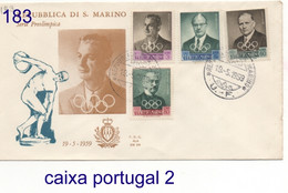 SAN MARINO FDC 1959 - FDC