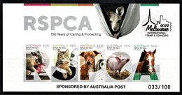 Australia 2021 RSPCA Minisheet OP 2022 Melbourne Stamp & Coin Expo MNH - Nuevos