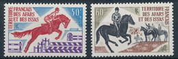 Afars And Issas, 1970, Horse Riding, Equestrian, MNH, Michel 47-48 - Other & Unclassified