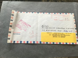 (3 C 21)  Luxembourg Letter Posted ? (maybe To USA ?) And RTS - 1989 - Covers & Documents