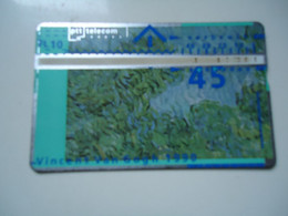 NETHERLANDS  USED PHONECARDS  PAINTING - Other & Unclassified