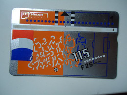 NETHERLANDS  USED PHONECARDS   FOOTBALL 131F - Autres & Non Classés