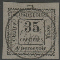 GUADELOUPE - TIMBRE TAXE N°11 - Oblitéré - Used Stamps