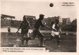 Photo De Presse Velox: Football, Au Parc Des Princes, Red Star-Roubaix (2-0) Daru Se Prépare à Shooter - Sport