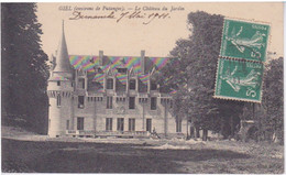 61 - ENVIRONS DE PUTANGES - GIEL - LE CHATEAU DU JARDIN 1911 - Putanges