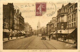 Calais * Le Boulevard Jacquard * Automobile Voiture Ancienne - Calais