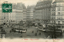 Paris * 6ème * La Place De Rennes * Tramway Tram * Café Restaurant Maison ROBINET - Paris (06)