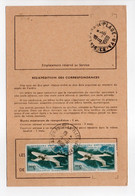 - ORDRE DE RÉEXPÉDITION TEMPORAIRE, SIX-FOURS-LA-PLAGE (Var) Pour SENONCHES (Eure-et-Loir) 6.6.1969 - Modèle N° 755 A - - Covers & Documents