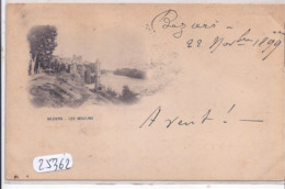 BEZIERS- LES MOULINS- BELLE CARTE PIONNIERE ECRITE EN 1899 - Beziers