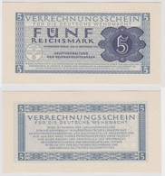 5 Reichsmark Verrechnungsschein Für Die Deutsche Wehrmacht Reichskreditkassen Ro.512 (133272) - 5 Reichsmark