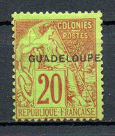 Col24 Colonies Guadeloupe  N° 20 Neuf Sans Gomme Cote : 52,00  € - Ongebruikt