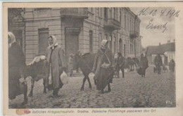 GRODNO (HRODNA) Vom östlichen Kriegsschauplatz  Polnische Füchtlinge Den Ort (Front Oriental Paysans Polonais Fuyant) - Wit-Rusland