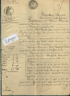 VP18.558 - CHALLANS - Acte De 1872 - Bail D'une Métairie Sise Au PERRIER Par M.BOUCHER à M.CROCHET Au BOIS DE CENE - Manuscrits