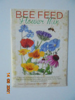Bee Feed Flower Mix. Sierra Club. Open-Pollinated Non-GMO Untreated. Sachet Dont Siberian Wallflower, California Poppy - 2. Zaden