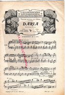 PARTITION MUSIQUE- DARIA- PETITE BOHEME-GABRIEL PIERNE- ADOLPHE ADERER-ARMAND EPHRAIM- GEORGES MARTY-AVRIL 1905 - Partituras