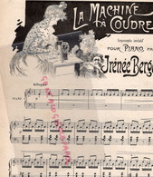 PARTITION MUSIQUE- LA MACHINE A COUDRE-PIANO IRENEE BERGE-RARE SUPPLEMENT ILLUSTRATION 17 MARS 1900 - Scores & Partitions