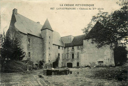 Lavaufranche * Vue Sur Le Château * La Cour - Autres & Non Classés