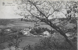 CUGNON ..-- MORTEHAN ..-- Vue Prise De La Roche . 1911 Vers SCHAERBEEK ( Melle Nadia CALPECH?? ) . Voir Verso . - Bertrix