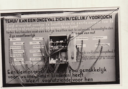 1942 Opwijk Waasmunster Filatures Usines Manta Securité Au Travail Bien être Exposition Propagande - Opwijk