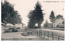 CPA CARQUEFOU La Gare - Carquefou