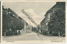 Altlandsberg - Strausberger Strasse - Verlag Felix Hähnel Altlandsberg 30er Jahre - Altlandsberg