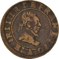 Monnaie, France, Henri III, La Ligue, Double Tournois, Undated (1591-1592) - 1574-1589 Henri III