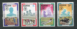 Kenya ** N° 203 à 206 - Journée De L'alimentation - Kenya (1963-...)