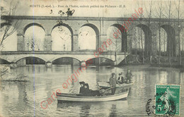 37.  MONTS . Pont De L'Indre . Endroit Préféré Des Pêcheurs . - Other Municipalities