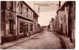 Fontenay Le Fleury - Rue De La Mairie -  CPA°gk - Autres & Non Classés