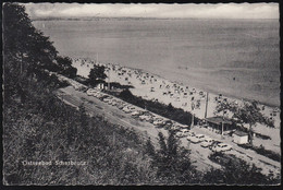 D-23683 Scharbeutz - Ostsee - Strand - Parkplatz - Cars - Sportwagen - Opel - Mercedes - BMW - VW Käfer - Scharbeutz