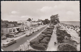 D-23683 Scharbeutz - Ostsee - Strandhallen - Cafe - Cars - VW Käfer - Mercedes Ponton - Ford - Scharbeutz