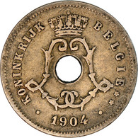 Monnaie, Belgique, 5 Centimes, 1904, TB, Cupro-nickel, KM:55 - 5 Cent