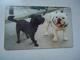 NETHERLANDS  USED PHONECARDS  ANIMALS DOGS - Sonstige & Ohne Zuordnung