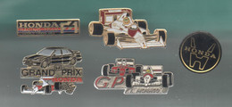 PINS PIN'S AUTO AUTOMOBILE 546 HONDA F1 MARLBORO FERRARI  LOGO   LOT 5 PINS - Honda