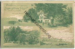 Hamburg-Wellingsbüttel - Poststation Bramfeld - Gruß Aus Dem Landhaus "Zum Grünen Jäger" - Grünlitho - Wandsbek