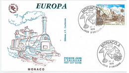 Enveloppe FDC Monaco - Europa - 1979 - FDC