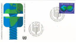 Enveloppe FDC Nations Unies - Coopération Technique Entre Pays En Développement - Genève - 1978 - Briefe U. Dokumente