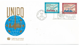 Enveloppe FDC Nations Unies - UNIDO - New York - 1968 - Covers & Documents