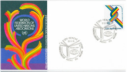 Enveloppe FDC Nations Unies - World Federation Of United Nations Associations - Genève - 1976 - Storia Postale